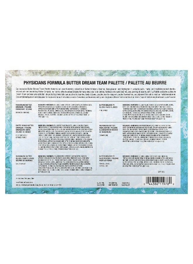 Physician's Formula Physicians Formula, Butter Dream Team Face Palette, 1 Palette  - Image 2