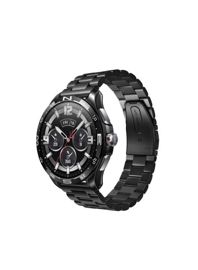 Kieslect Actor Leading Smart Watch, GPS, Calling - Black - Image 1