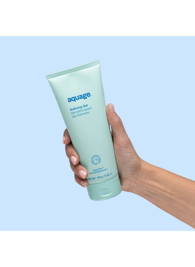 Aquage - Defining Gel For Curly Wavy Or Permed Hair Unites Hair Strands For Welldefined Curls Without The Frizz 6 Fl Oz - Image 1