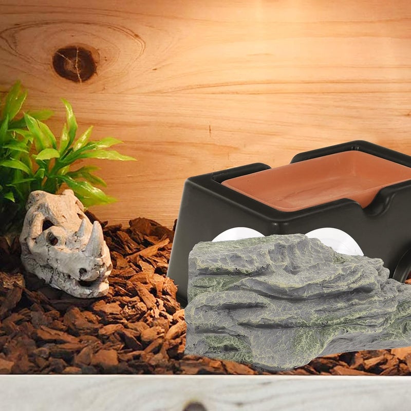 Turtle Basking Platform with Adjustable Suction Cups, High Water Level Floating Island for Aquarium, Reptile Climbing Ramp and Resting Dock for Turtles and Tortoises - Image 4