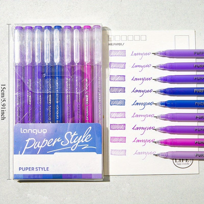 Gold Silvery White Glitter Hand Account Pens Bright Colors Suitable For Hand Account Marking Calligraphy Painting Coloring Greeting Card Writing Holiday Gifts School Stationery Can Be Layered 6 Pieces - Image 2