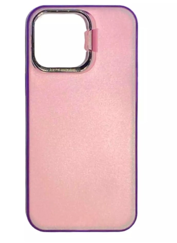 X-level - X-LEVEL For iPhone 15 Pro Max Impression Series [Built-in Camera Ring Stand], Slim Lightweight Anti-Fingerprint Matte Finish Coating - Dark Purple Color - Image 1