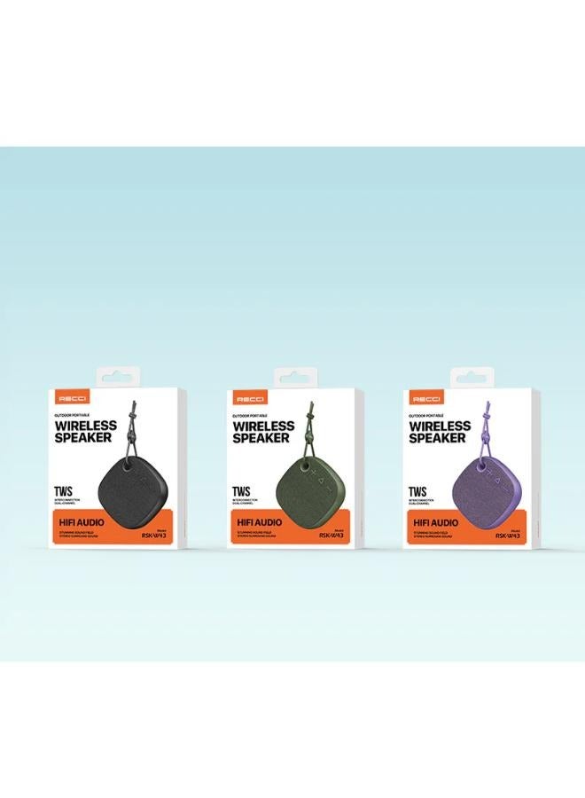 ريتشي مكبر صوت ريتشي ميني لاسلكي محمول بتقنية البلوتوث RSK-W43 - Image 3