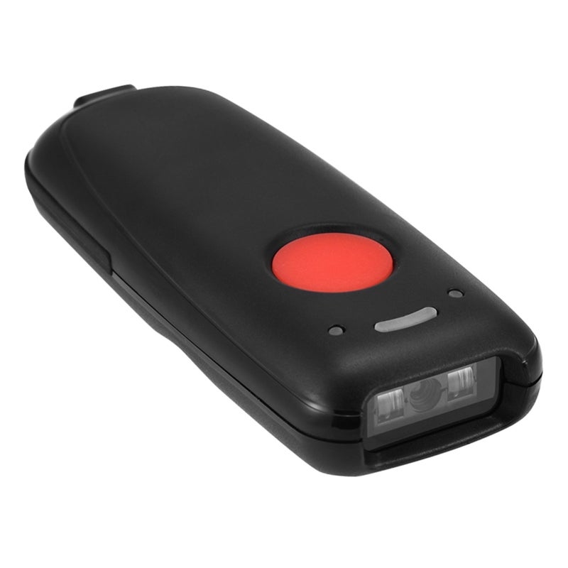 Portable Barcode Scanner Dual Mode Design: Wireless Bluetooth & Wired Connection - Wide Device Compatibility Super Code Decoding Barcode Scanner for iOS Android Windows Devices - Image 2