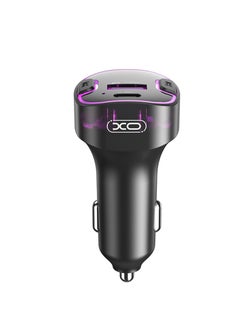 XO BCC02 Bluetooth Car Charger 24V QC3.0 + FM Transmitter Compatible With Cell Phones - Black - pzsku/ZB5B42BB85E3E0C72F95EZ/45/_/1738065107/037957d4-7e2e-440b-89da-e67d3f153429