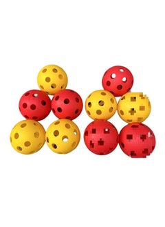 Generic System Parent-child Training Toys Outdoor Children's Stick Ball Interactive Sports Hockey Sports Feeling Hockey Sports Sports Sports-Color:10 9cm Balls  - Image 1