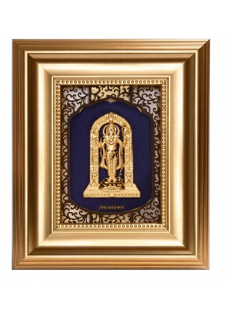 سباركل آند شاين إطار رام لالا جي الإلهي (الحجم: 20 × 25 سم) - Image 1