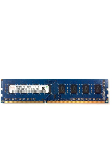 4GB DDR3 PC3-10600 1333MHz CL9 1.5v 240-Pin HMT351U6CFR8C-H9 Unbuffered Desktop RAM Memory