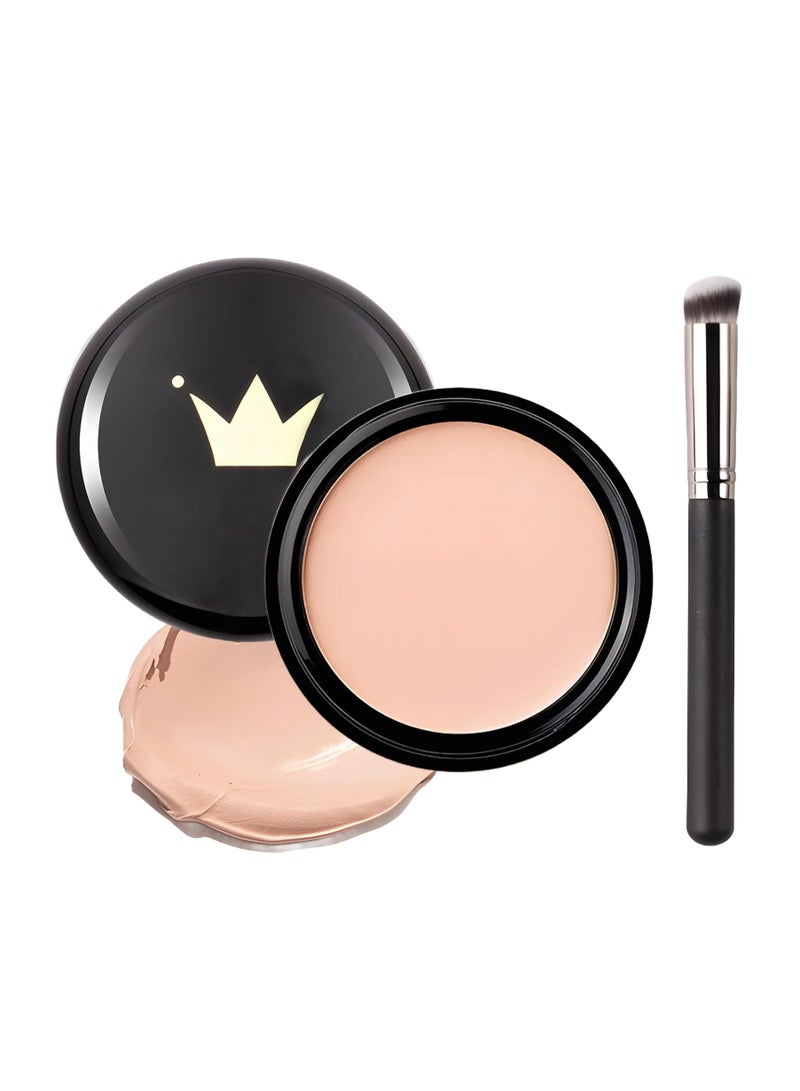 SYOSI Under Eye Concealer for Dark Circles Color Corrector Makeup Concealer Full Coverage Concealer for Mature Skin Tattoo Cover up Makeup, Long-lasting Cover up Makeup, Waterproof Concealer Makeup（Light） - Image 1