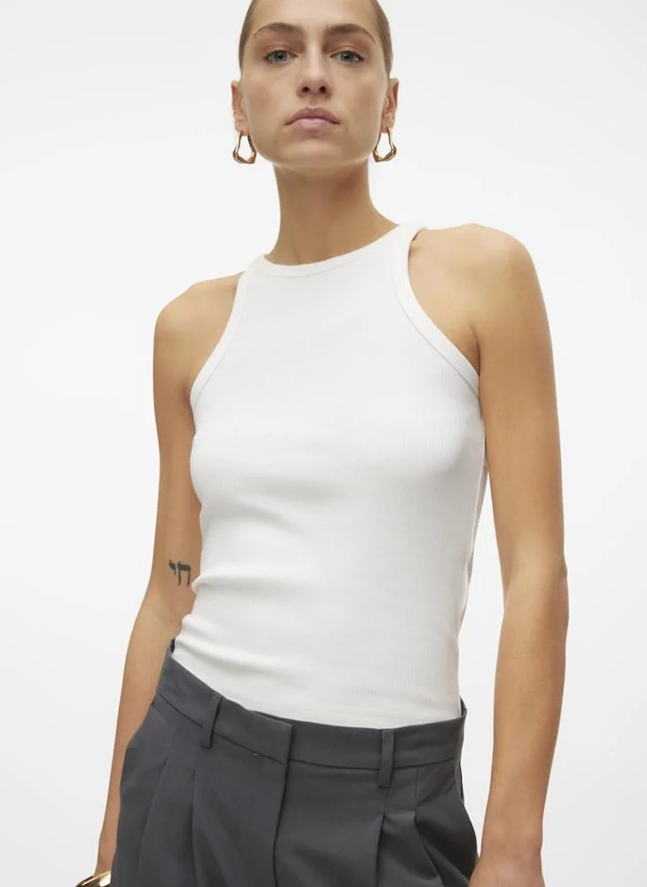 Vero Moda  VMCHLOE SHORT TANK TOP GA JRS NOOS for Women | Best Price UAE
