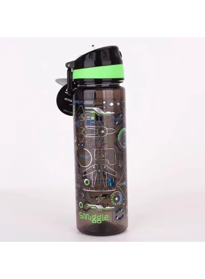 Smiggle Australia Smiggle Kids Straw Cup - Large Capacity Portable Water Bottle