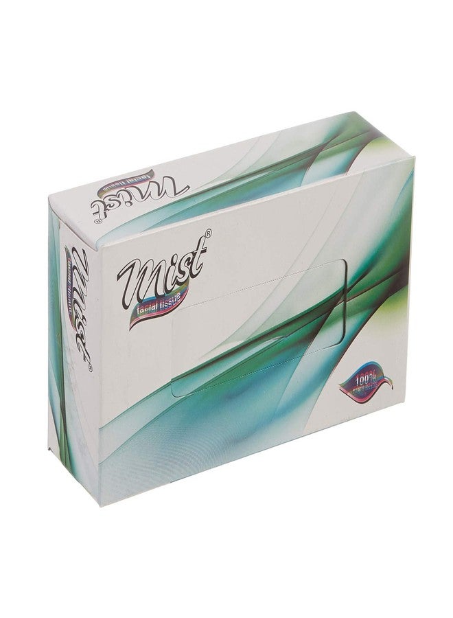MDN Mist Ultra Soft White 2 Ply Face Tissue Napkin Paper - 100 Pulls (Pack of 6 Box) - Image 5