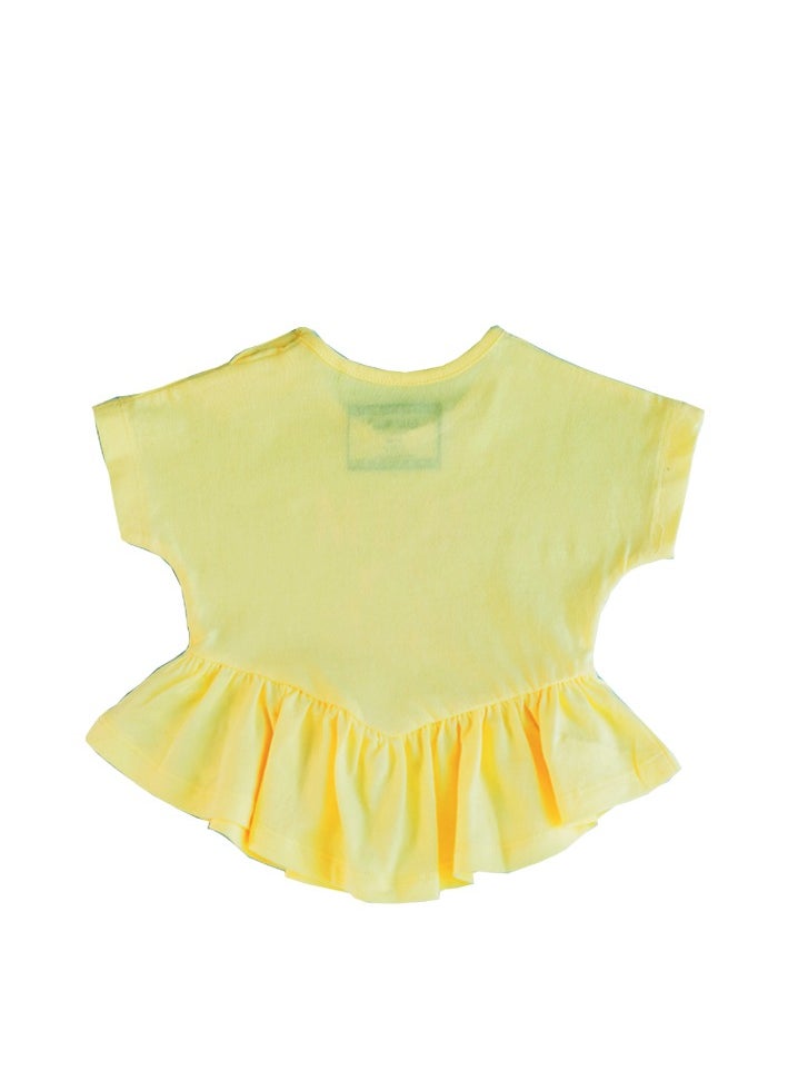 WiNi BEE Girls Short Sleeve Glitter Printed Cotton Dress Newborn Baby Girls Clothes Baby Kid Little Girl Dress 0-24 Months  - Image 3