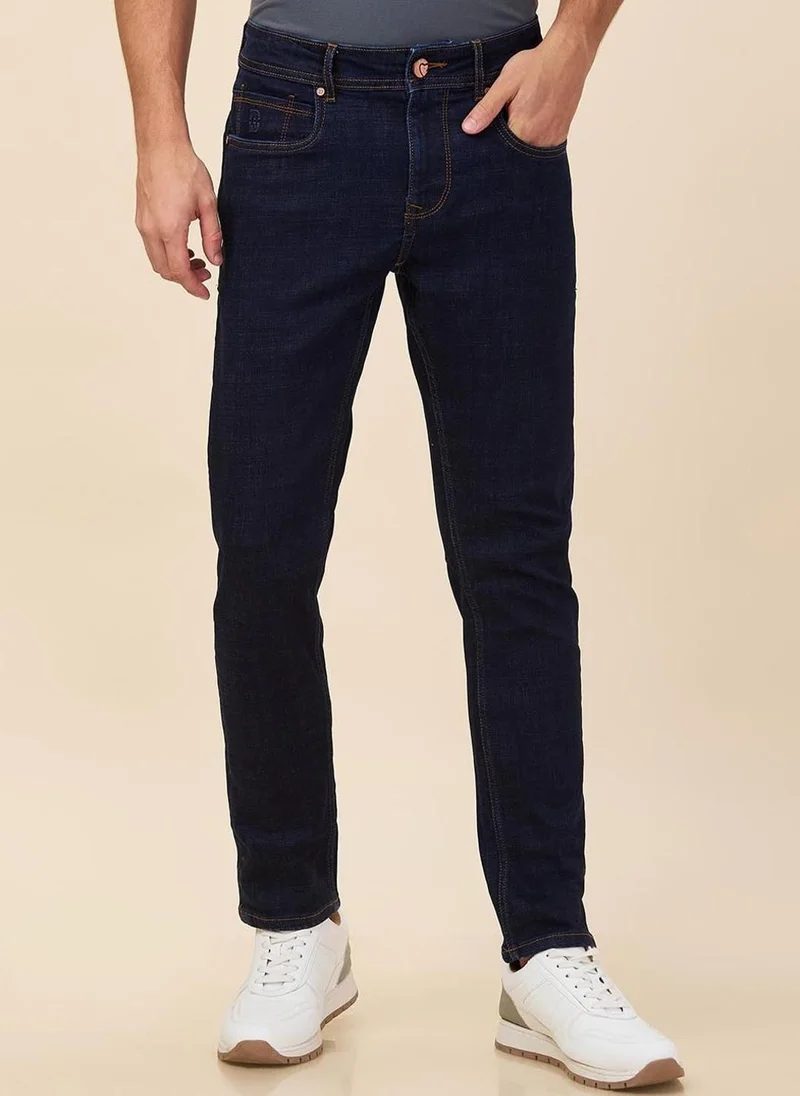 بيينغ هيومان Men Classic Slim Fit Stretchable Jeans