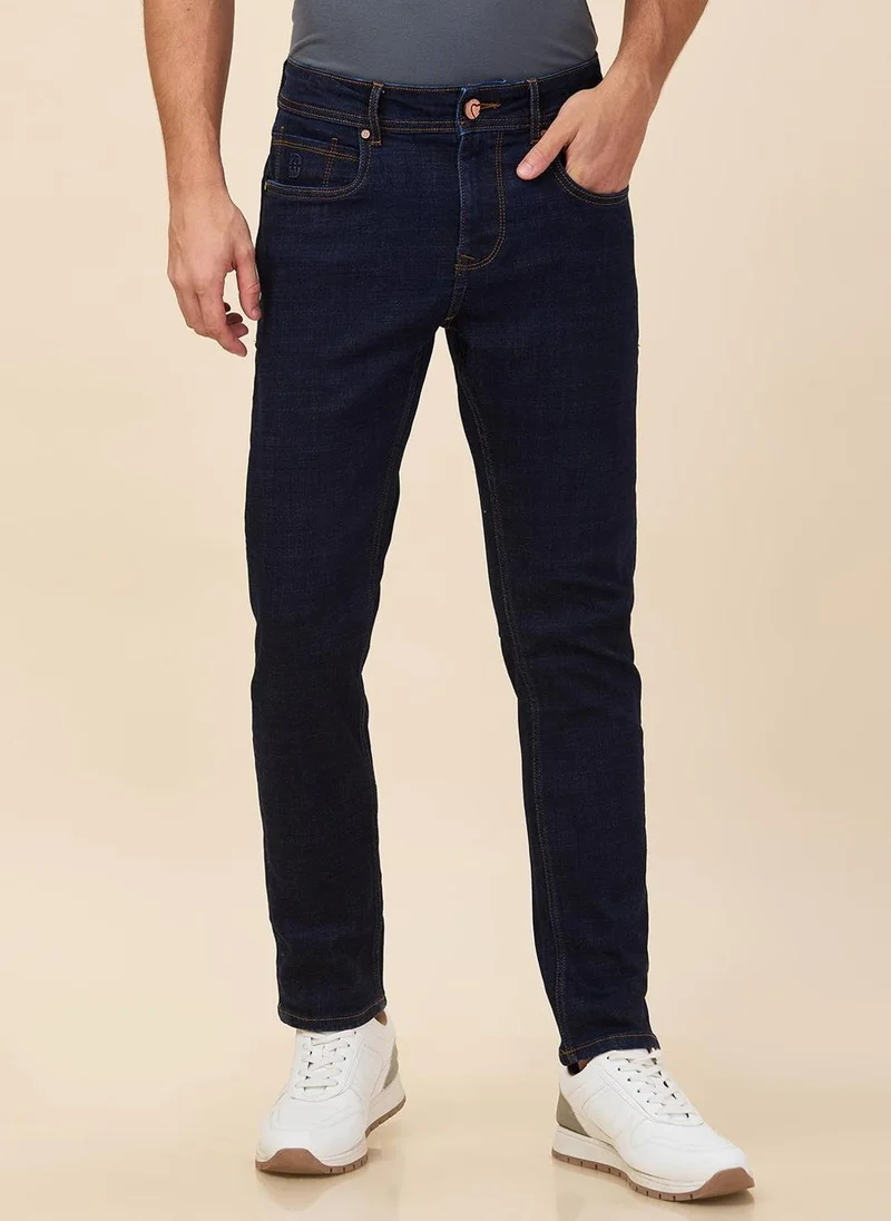 بيينغ هيومان Men Classic Slim Fit Stretchable Jeans