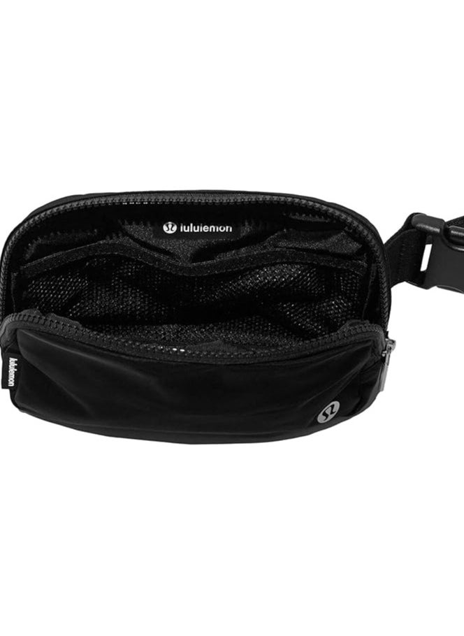 Lululemon Everywhere Belt Bag, Compact, and Convenient Belly Bag with Zippered Pockets, Easy-Access Exterior Pocket, and Interior Essentials Pocket for On-the-Go Storage, Black  - Image 2
