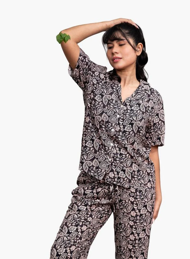 Aadaraya Aadaraya Pyjama Set Shirt and Trousers
