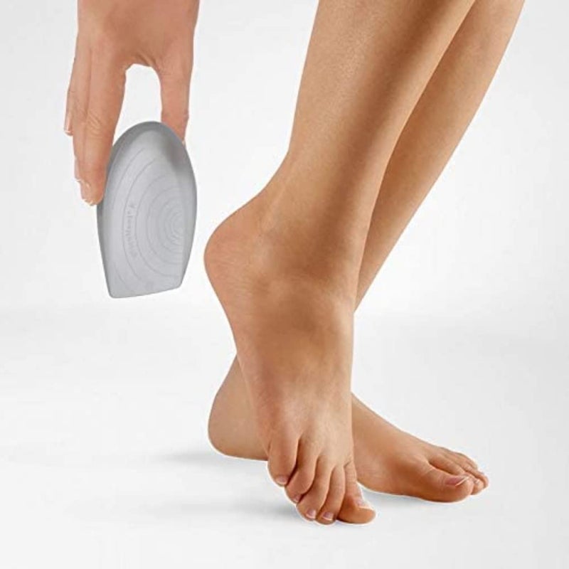 Bauerfeind ViscoHeel K Foot Insoles - Shoe Insert Heel Pad for Comfort and Pain Relief - Equalizes Misalignment - Size 2