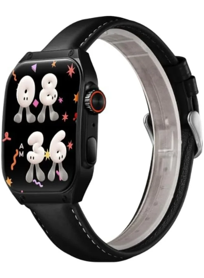 كينيث سكوت Kenneth Scott Unisex Multi Color Dial Smart Watch with Interchangeable Strap - KCRV10-XSBBB