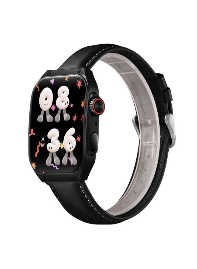 كينيث سكوت ساعة ذكية جلد وسيليكون للجنسين - -  مم - Image 3