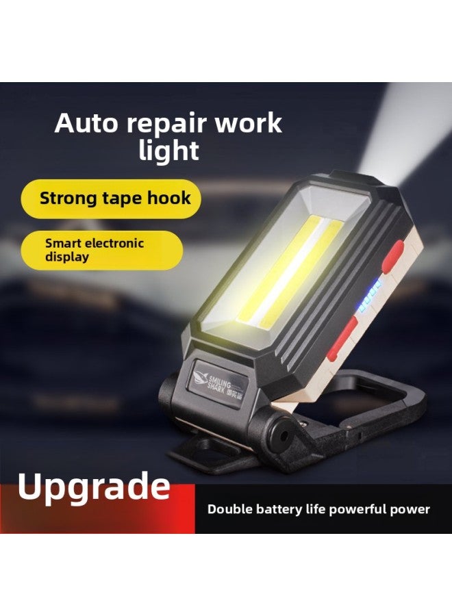 Loquat LED Work Light Auto Repair Light Rechargeable Maintenance Light Strong Light Multifunctional Lighting Lamp Outdoor Super Bright Strong Magnetic Flashlight-Color:W559 Work Light 】 - Image 2