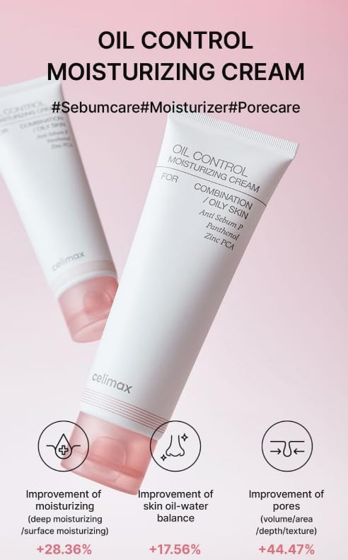 CELIMAX OIL CONTROL MOISTURIZING CREAM 80ML - Image 3