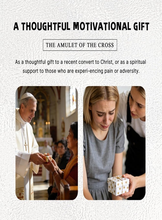 REATIFUL Wooden Cross Fidget,Cross My Heart,Small Wooden Crosses for Pocket Prayers,Wooden Cross for Religious Gifts for Adults (6PCS-A) - Image 3