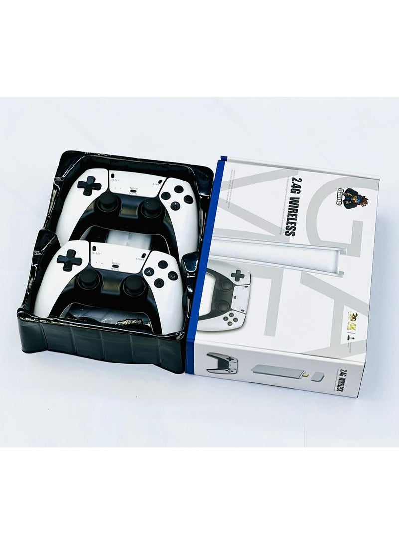 M15 Retro Dual Wireless Gaming Console 2.4G HDMI HD Handheld | 20,000+ Classic Games | 4K Ultra HD Output | Wireless Dual-Player | Portable Plug-and-Play