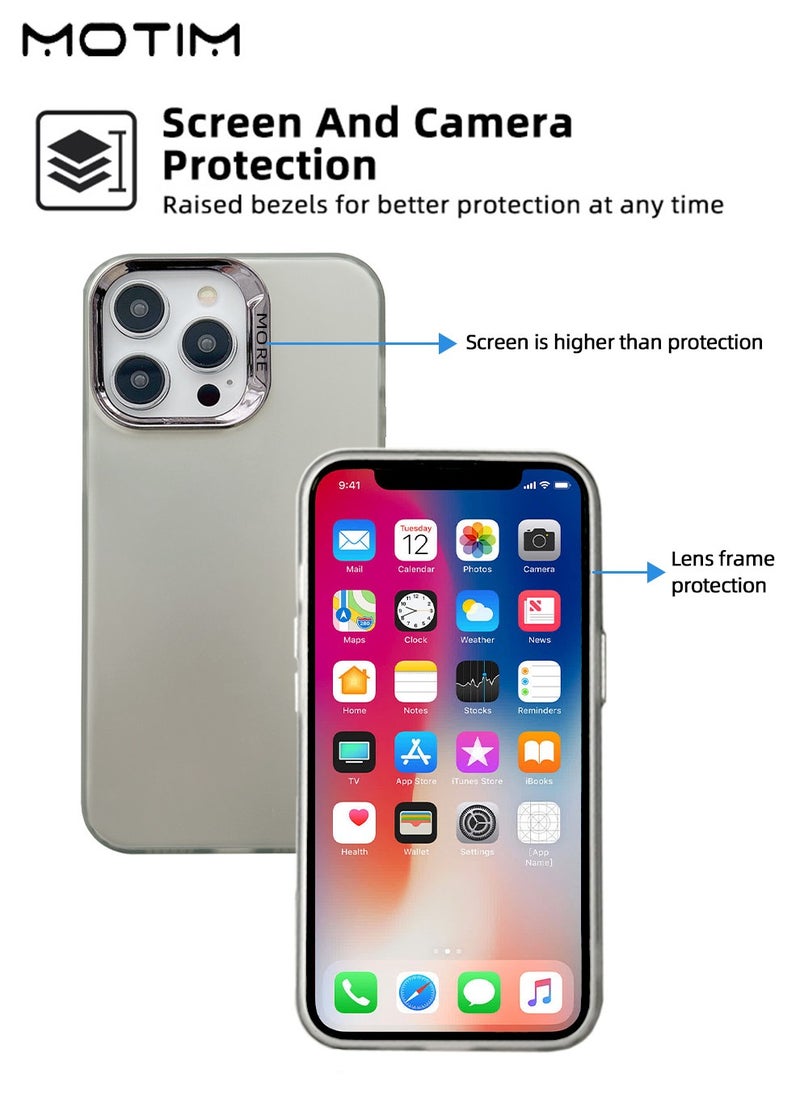 Motim - iPhone 16 Pro/16 Pro Max Electroplated Case, Camera Lens Protector & Full Body Protection,MLT-Grade Shockproof, TPU Airbag Bumper, Anti-Scratch, Slim iPhone 16 Pro/16 Pro Max Cover - Image 1
