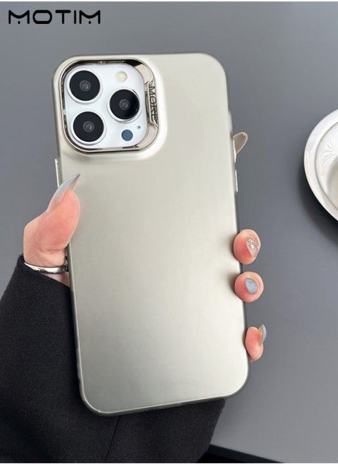 iPhone 16 Pro/16 Pro Max Electroplated Case, Camera Lens Protector & Full Body Protection,MLT-Grade Shockproof, TPU Airbag Bumper, Anti-Scratch, Slim iPhone 16 Pro/16 Pro Max Cover