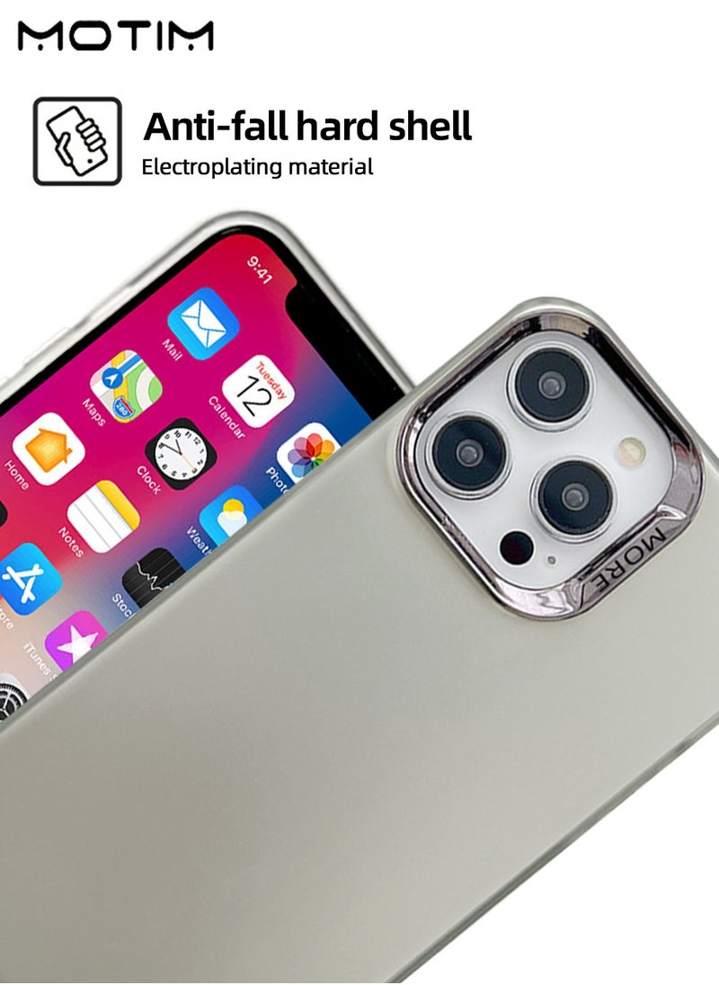 Motim - iPhone 16 Pro/16 Pro Max Electroplated Case, Camera Lens Protector & Full Body Protection,MLT-Grade Shockproof, TPU Airbag Bumper, Anti-Scratch, Slim iPhone 16 Pro/16 Pro Max Cover - Image 1