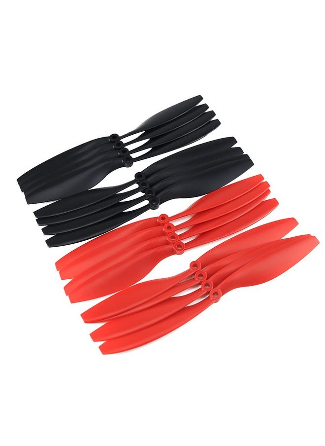 SoloGood 1045 (10X4.5) Propellers. 16 Pieces(8Cw, 8Ccw) Red & Black 10 Inch Fpv Props For F450 F550 S550 S500 Fpv Quadcopter Multirotor  - Image 1