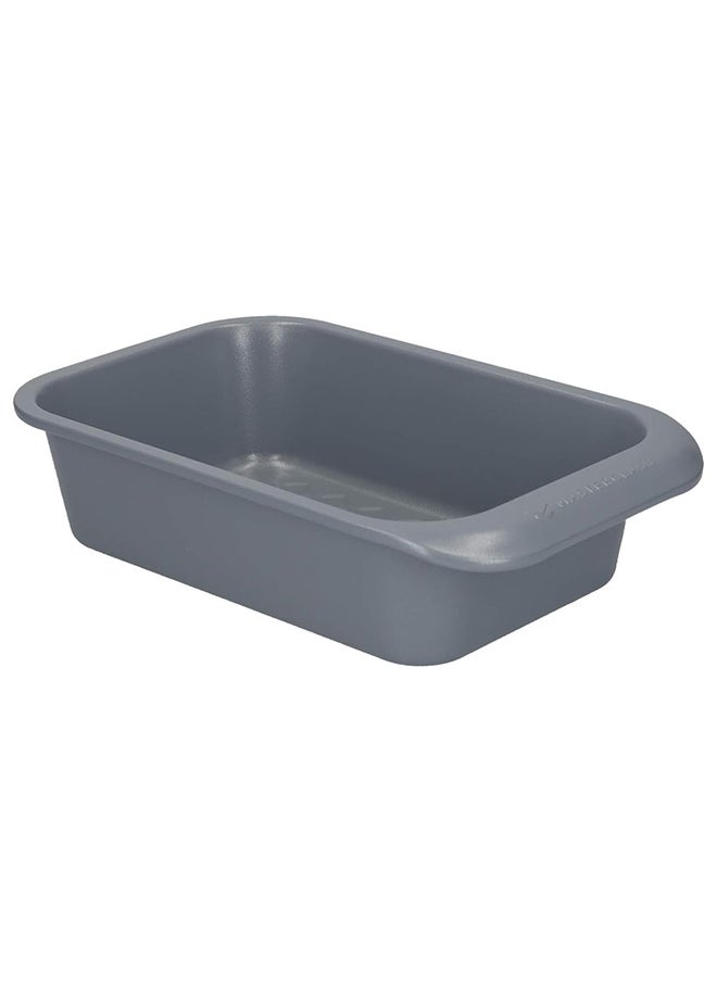MASTERCLASS - MasterClass Smart Ceramic Loaf Tin with Robust Non Stick Coating, Carbon Steel, Stackable 2lb Bread Pan (23 x 15cm) - Image 1