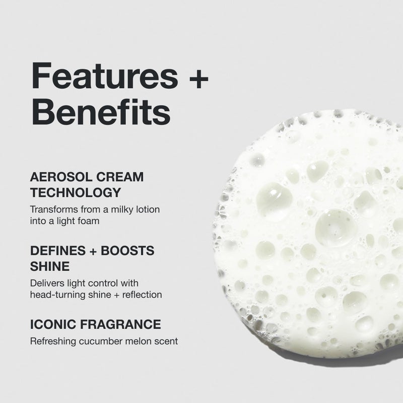 Paul Mitchell Foaming Pomade, Defines Texture + Boosts Shine, For Curly Hair, Wavy + Coily Hair, 8.5 fl oz - Image 3