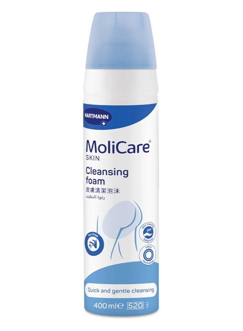 Molicare Skin Cleansing Foam, 400 ml
