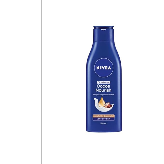 Nivea Unisex Set of 2 Cocoa Nourish Oil Body Lotion - Image 2