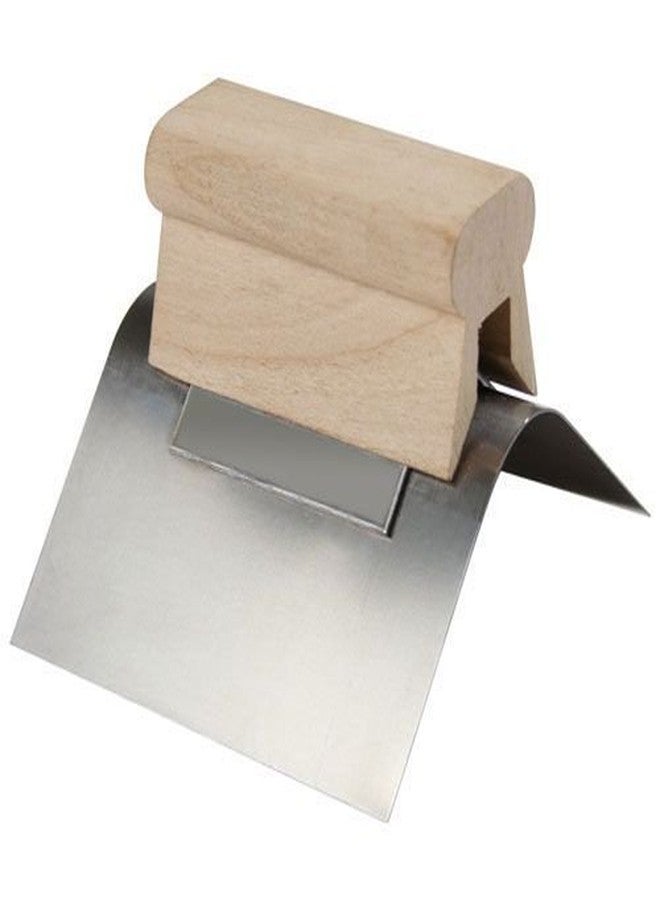 Kraft Tools PL021 3-1/2"x2-1/2" Stainless Steel Outside Corner Tool - 3/4"R - Image 2