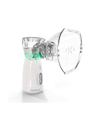 Aljubeiha Electronic Mesh ultrasonic steamer Inhaler with 2 Face Masks of dulbt and child and 2 Batteries - pzsku/ZB5B591B945B418DB22D0Z/45/1742819470/4dc985ee-63d6-4cda-85eb-6168680ac4d0