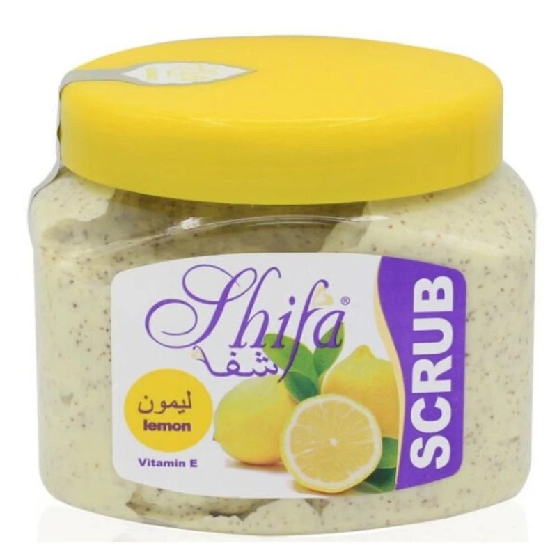 Shifa - Lemon Face and Body Scrub 500ml
