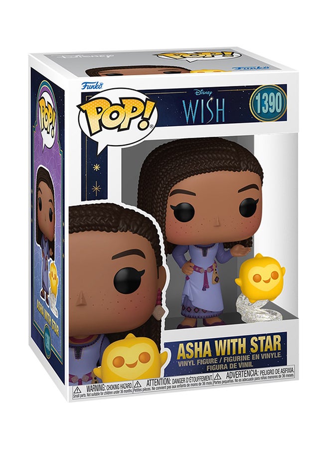 Funko Pop! Disney: Wish Asha With Star Vinyl Figure - Image 2