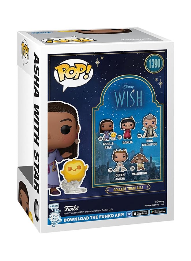 Funko Pop! Disney: Wish Asha With Star Vinyl Figure - Image 3