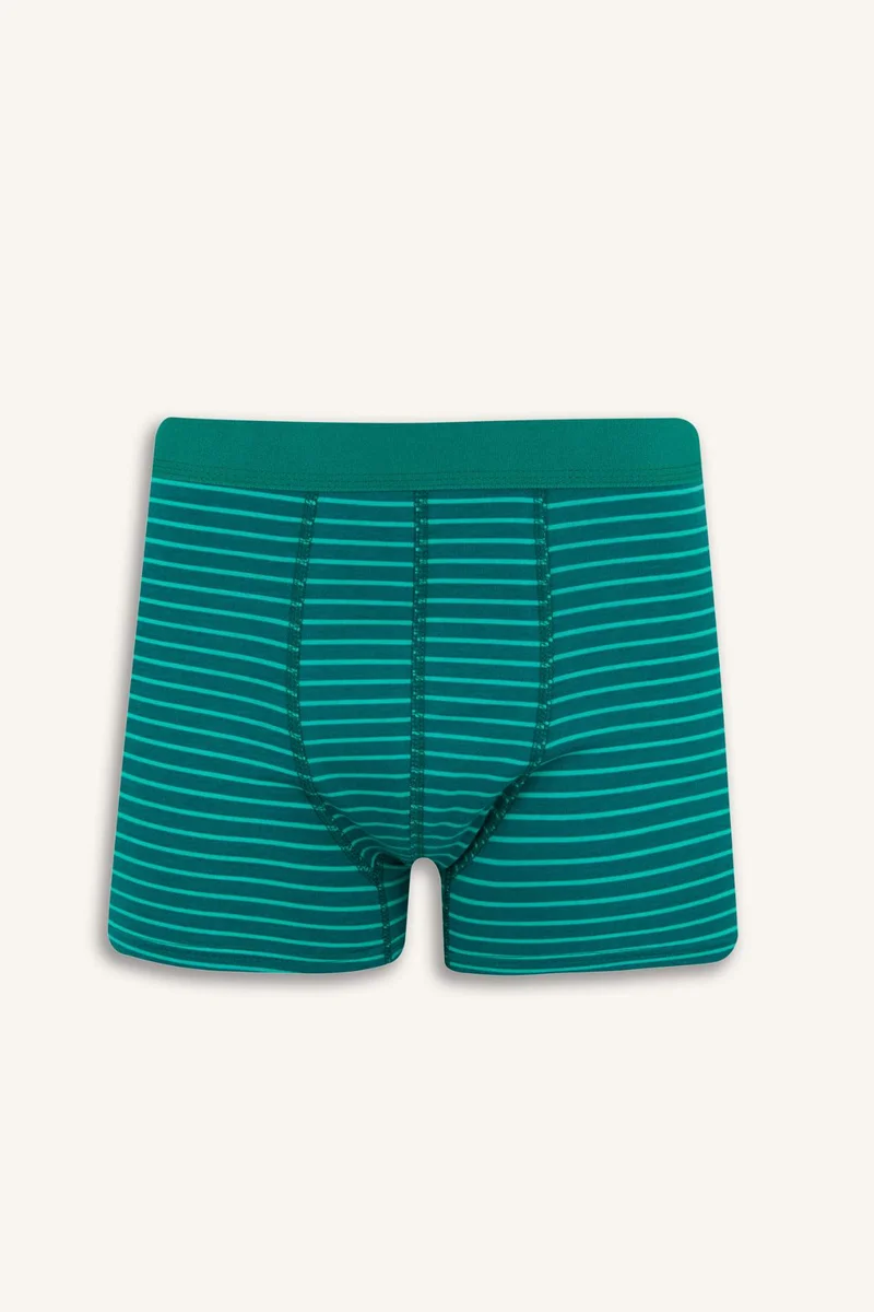 Defacto Regular Fit 3 Piece Striped Boxers