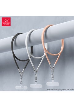 XUNDD XUNDD Crossbody Lanyard with Built-in Cable (USB-C to USB-C) 240W Charging Cable, Body Neck Lanyard for Compatible with iPhone 16 Pro Max, Samsung S25 Ultra, iPhone 15 Pro Max, 15 Plus, etc (1.2M)  - Image 3