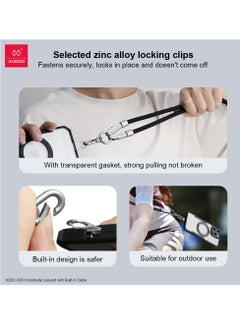 XUNDD XUNDD Crossbody Lanyard with Built-in Cable (USB-C to USB-C) 240W Charging Cable, Body Neck Lanyard for Compatible with iPhone 16 Pro Max, Samsung S25 Ultra, iPhone 15 Pro Max, 15 Plus, etc (1.2M)  - Image 2
