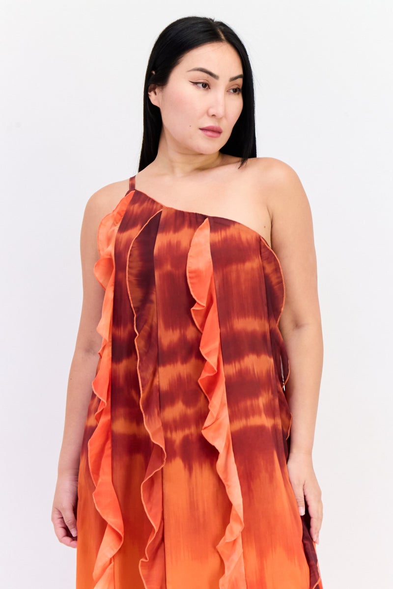 Archive Design Studio Women Allover Print Maxi Dress, Multicolor - Image 2