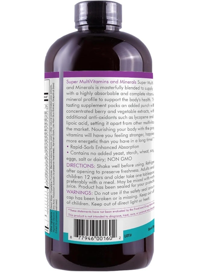 Life Solutions Super Multivitamins & Minerals Liquid Supplement for Adults - Image 4