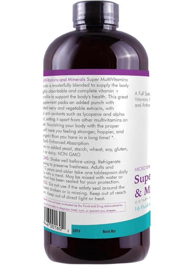 Life Solutions Super Multivitamins & Minerals Liquid Supplement for Adults - Image 3