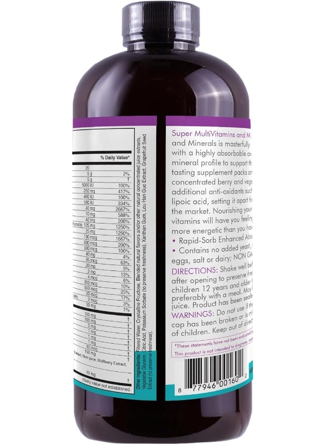 Life Solutions Super Multivitamins & Minerals Liquid Supplement for Adults - Image 5