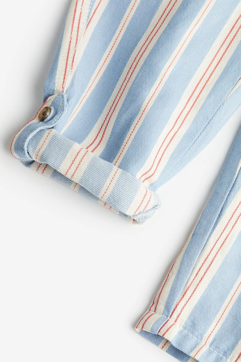 اتش اند ام Kids 2 Pack Loose Fit Roll Up Trousers