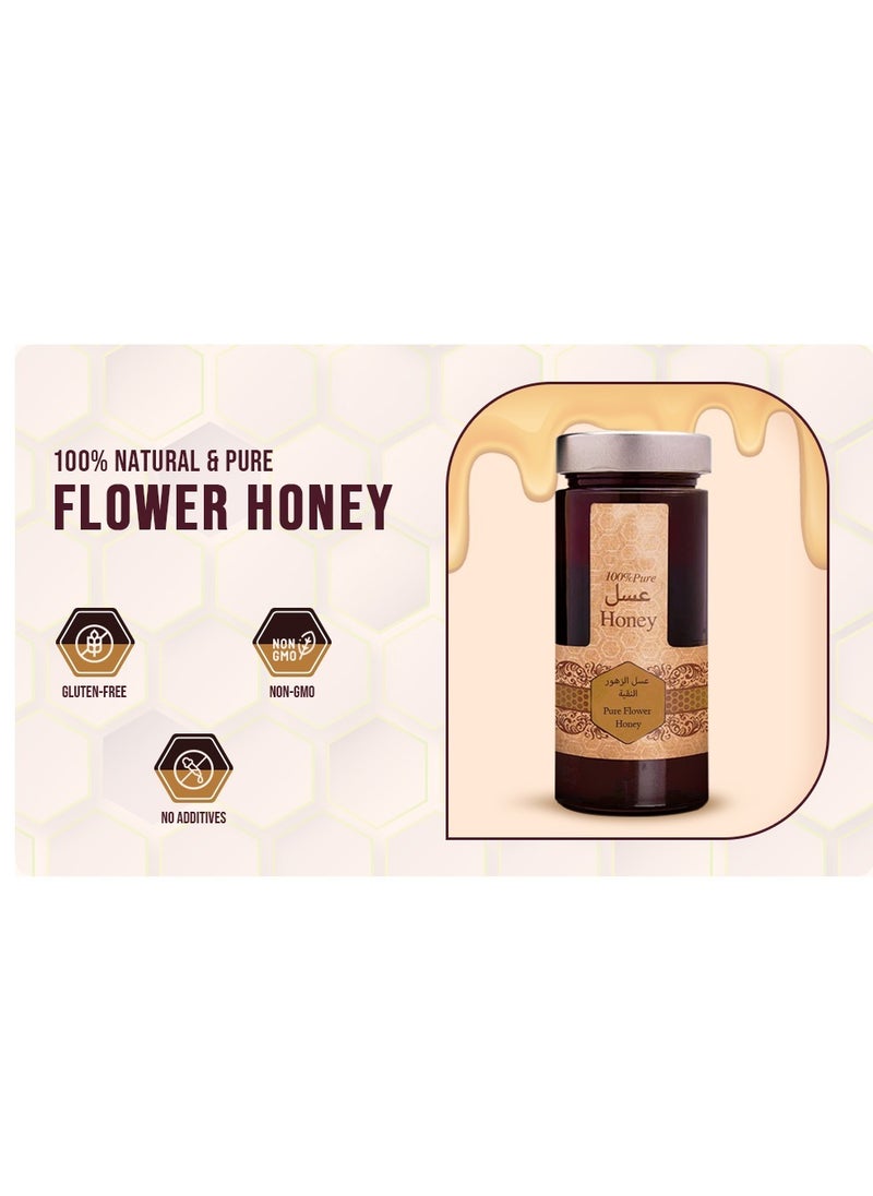 Al Malaky Royal - Pure Flower Raw Natural Honey 400g - Image 1